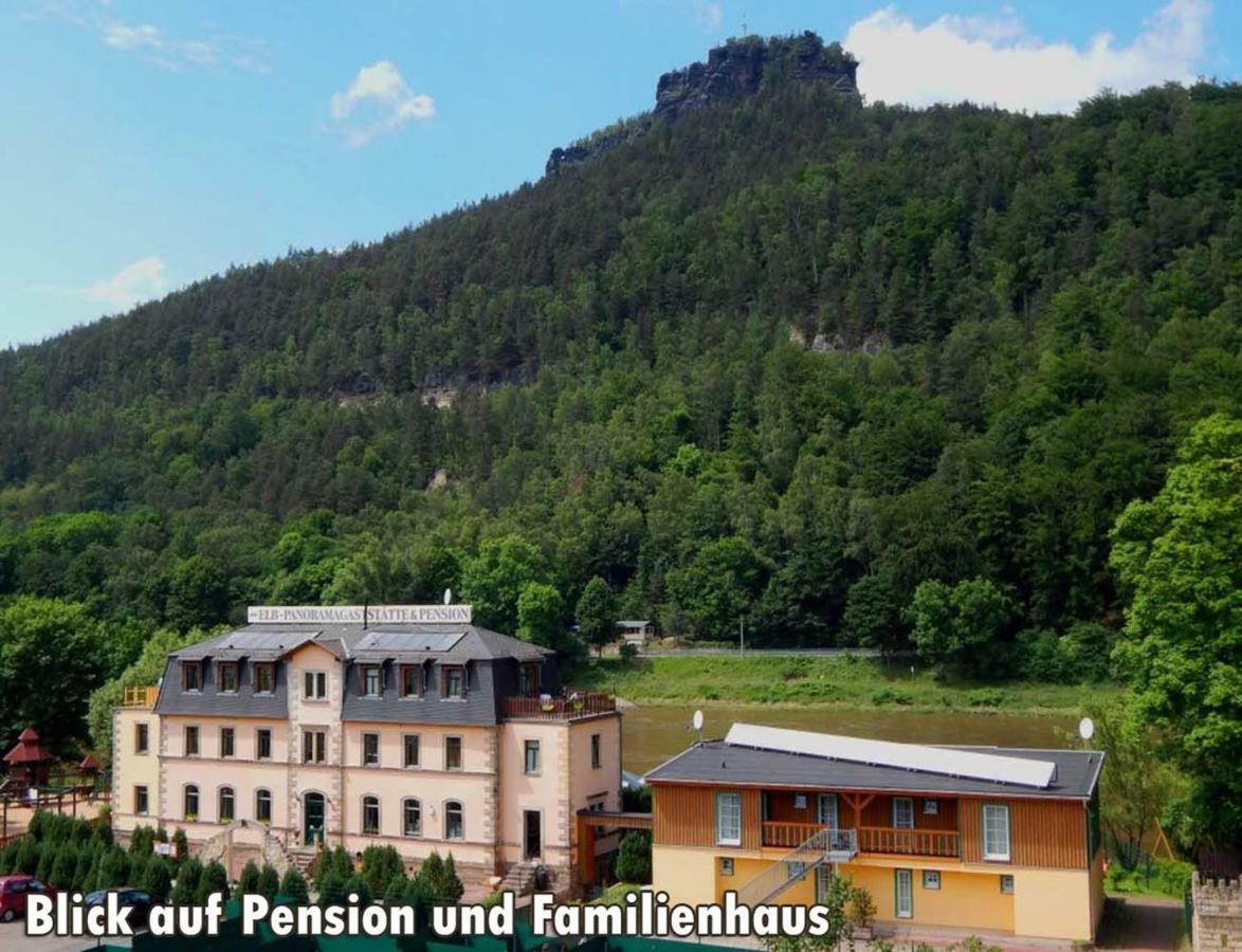Pension Bomaetscher Konigstein an der Elbe Exterior photo
