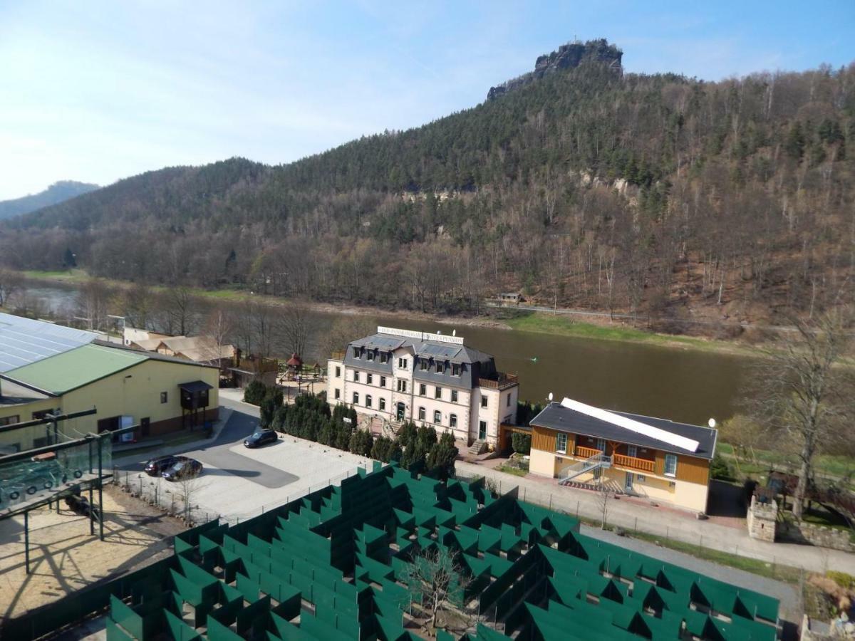 Pension Bomaetscher Konigstein an der Elbe Exterior photo